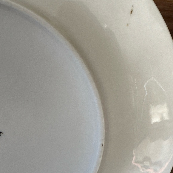 Trisa Stoneware-Snowman Christmas plate, 8-inch salad or dessert plate - Picture 6 of 6